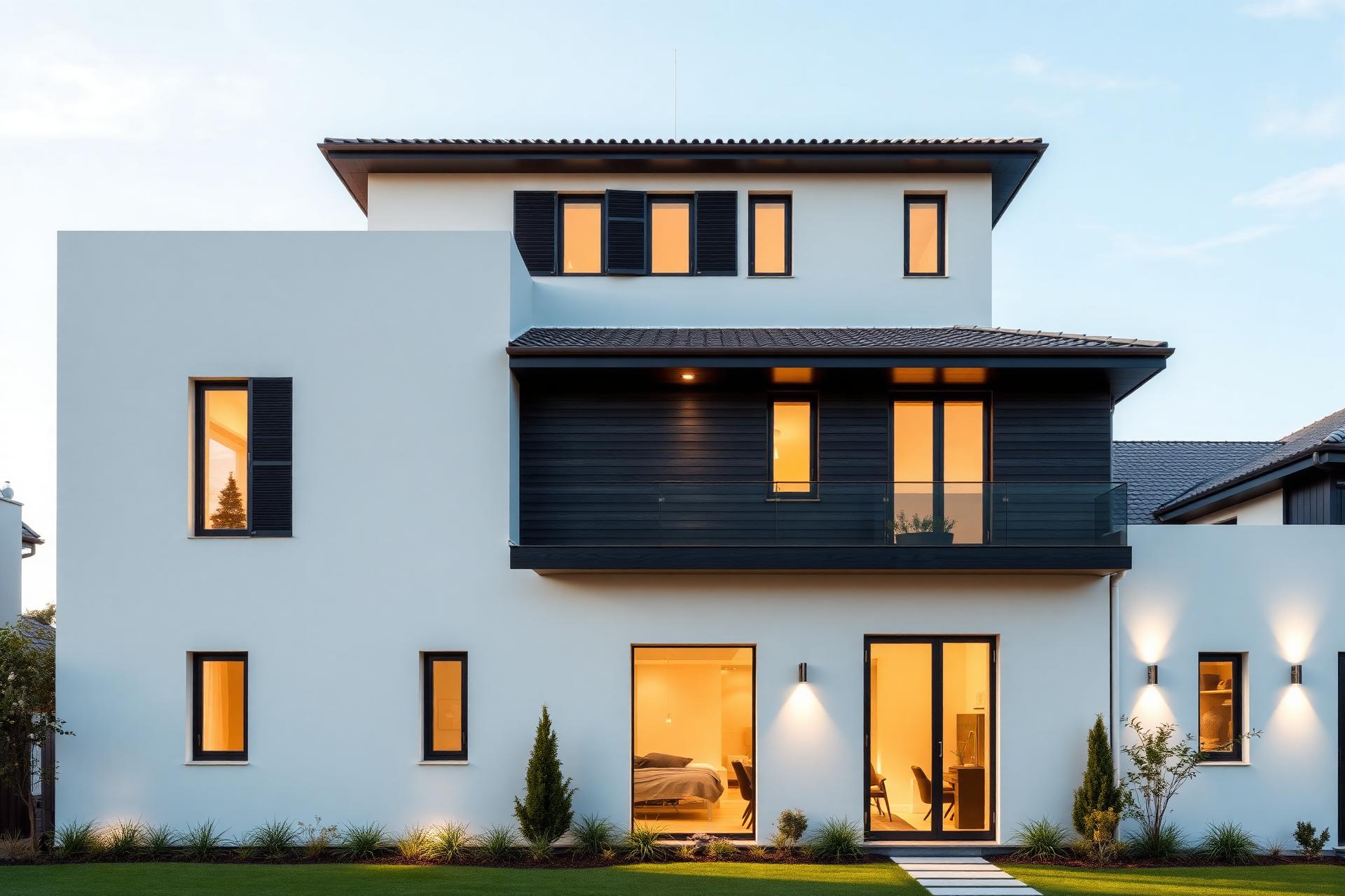 Casa moderna italiana con installazioni Habitare24